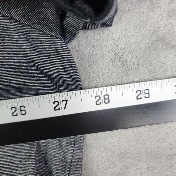 Mens Gray & Black Perry Ellis Polo Shirt Short Sleeve Cotton Blend Size 2XLT - Picture 9 of 11